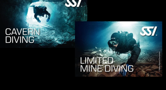 SSI Expands Overhead Training with New Cavern Diving and Limited Mine Diving Programs